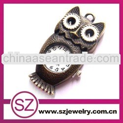 SWH0163 owl cute pocket watch