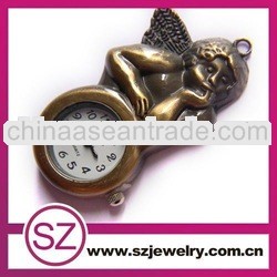 SWH0167 pocket watch with leather chain