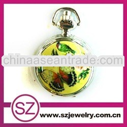 SWH0218 butterfly quartz watch necklace