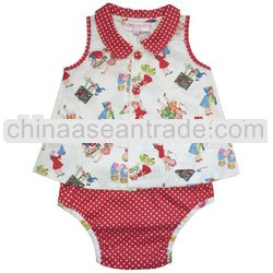 Top quality ! cotton baby clothing set cute girl clothes set summer kid 2pcs suit