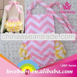 Wholesale 2014 sleeveless chevron baby girl bodysuit