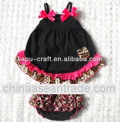 Wholesale fashion baby swing top set