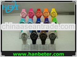 Wholesale new style silicone watch with custom logo