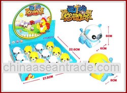 Wind up toy custom plastic dog toys for kids