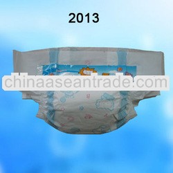 (JHB1305) 2013 wholesale high absorbent comfortable baby diaper