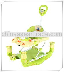 baby walkers for boys in shantou rolling baby walker with stopper/green/blue/orange/pink /Model:788-