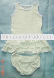 cotton baby clothing set,lovely baby wear