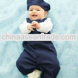 cute summer baby boy three pieces sets