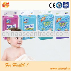 elastic fluff pulp good quality baby diaper