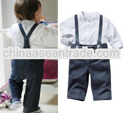 europe 2PCS baby boy CLOTHINGs