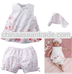 europe 3pcs BABY GIRL CLOTHINGS suits,infant's clothing suit