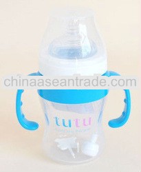 food-grade silicone baby bottle/silicone baby feeding bottle /infant feeding bottle