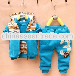 hotsale 3PCS baby CLOTHING suit