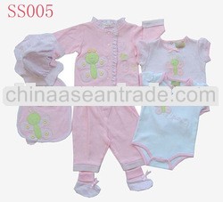 lovely baby wear,fashion baby gift set,newborn baby suit