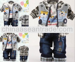 new 3pcs infant CLOTHINGS sets,