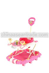 pink baby walker car graco baby walker / model:137-8FC