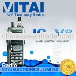 100 Channels PC Programming VHF Walkie Talkie Radio IC-V8