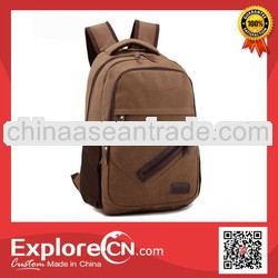 100% Cotton Canvas school backpack