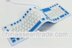 106 keys flexible silicone keyboard for tablet pc