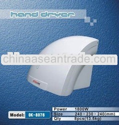 1800W 220V (OK-8076) ABS material hand dryer