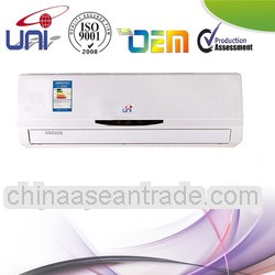 1ton 1.5ton 2ton cool and heat Wall mounted air conditioner AC manufacturer China for India standard