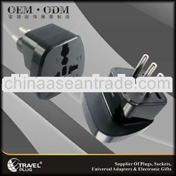 2012 Best Quality Electronic Gifts Italy Travel Plug (WAS-12)