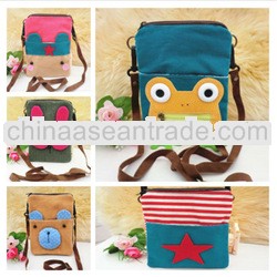 2013 Animal Canvas Shoulder Bag for Phones