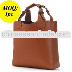 2013 (MOQ=1PC) Stylish Woman's Bucket Bag-Brown