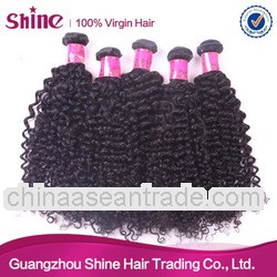 2013 fashion hair products shine hair Cambodian kinky curly hairweaves