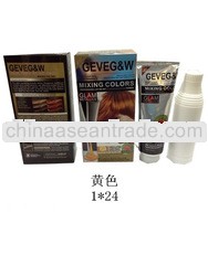 2013 latest formula 100% cover gray hair ammonia free hair dye cream