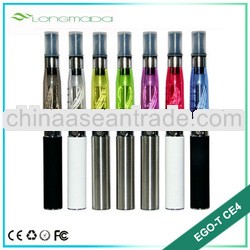 2013 lowest price electronic cigarette EGO CE4,transparent atomizer kits, most Popular ego ce4 with