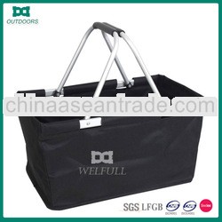 2013 new style foldable shopping basket wholesale