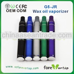 2013 no burning taste G5 Jr vaporizer pen with the best smoking dry herb vaporizer