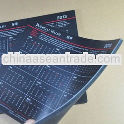 2013 rubber calendar Mouse pad