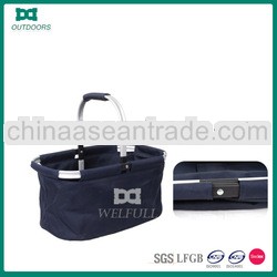 2013 wholesale collapsible hand held shopping baskets