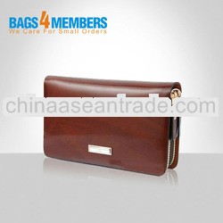 2014 Fashion Newest Brand Men Purses/Professional Leather Factory All Over The World