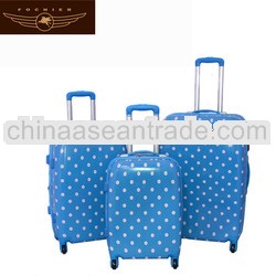 2014 durable suitcases for girl for college with fashion valise