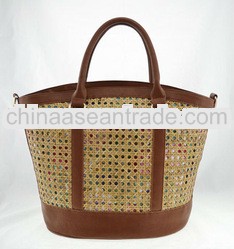 2014 fashion woven bucket bag,fashion and hot sell design