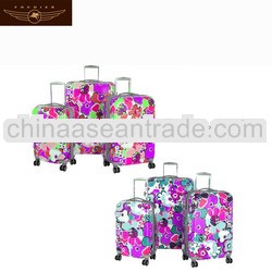 2014 trolley wheels luggage fashion suitcase for document