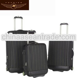 2014 trolley wheels luggage with rubber printng on alibaba China