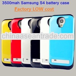 3500mah Power Bank Case for Samsung Galaxy s4 To quality