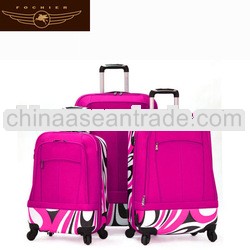 360 turn wheels 2014 fashion valise for kids 3 sets bags