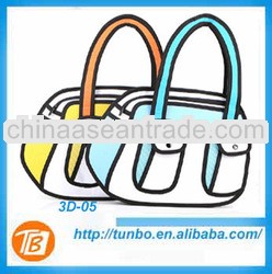 3D Tote Bag Comic 3D Model Bag for jump style