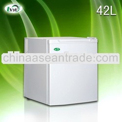 42L low power cunsumption cooling/freezing white mini bar fridge/freezer