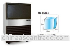 50 kg commercial cube ice machine water flow system