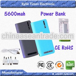 5600mah high capacity low cost power bank for samsung galaxy s3