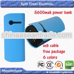 5600mah micro usb portable power bank for iphone for Samsung Galaxy S2