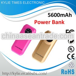 5600mah power bank factory For Iphone 5 for samsung galaxy s3 s4 s2 top quality