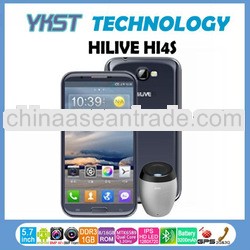 5.7'' Big Screen! Hilive Hi4s HD IPS 1280*720 MTK6589 quad core 1.2GHz 1G/4G dual camera 3.0