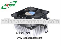 5% discount cpu heat sink 80*80*57mm Socket S754 / 939 / 940/ AM2 and AM2+